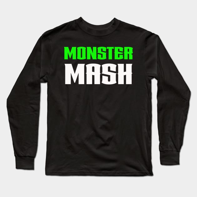 Monster Mash Graphic Long Sleeve T-Shirt by LupiJr